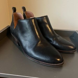 Lucky Brand Black Ankle Booties